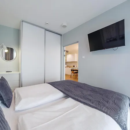 White A319 - Perlowa Przystan-holiday Апартаменты Колобжег