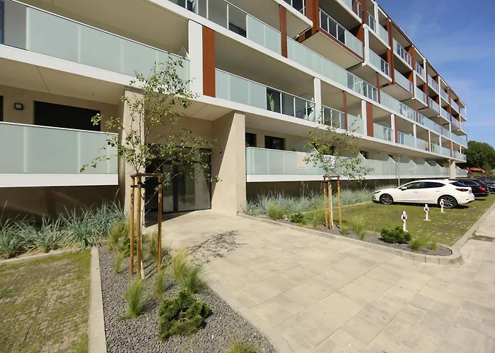 White A319 - Perlowa Przystan-holiday Apartment Kolberg