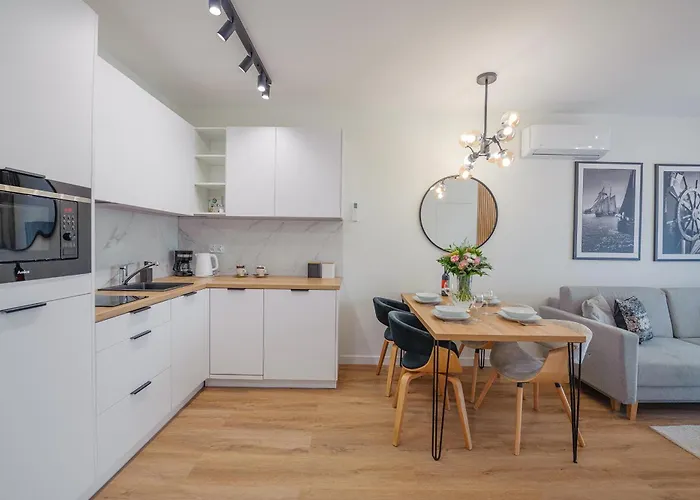 Apartment White A319 - Perlowa Przystan-holiday *