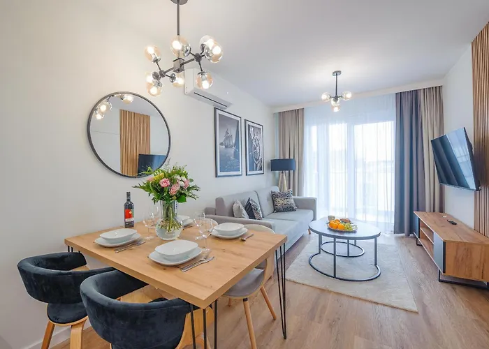 Apartment White A319 - Perlowa Przystan-holiday *